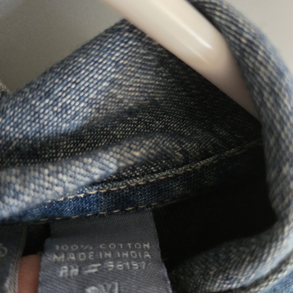 Denim Hooded Jacket - Picture 4 of 8